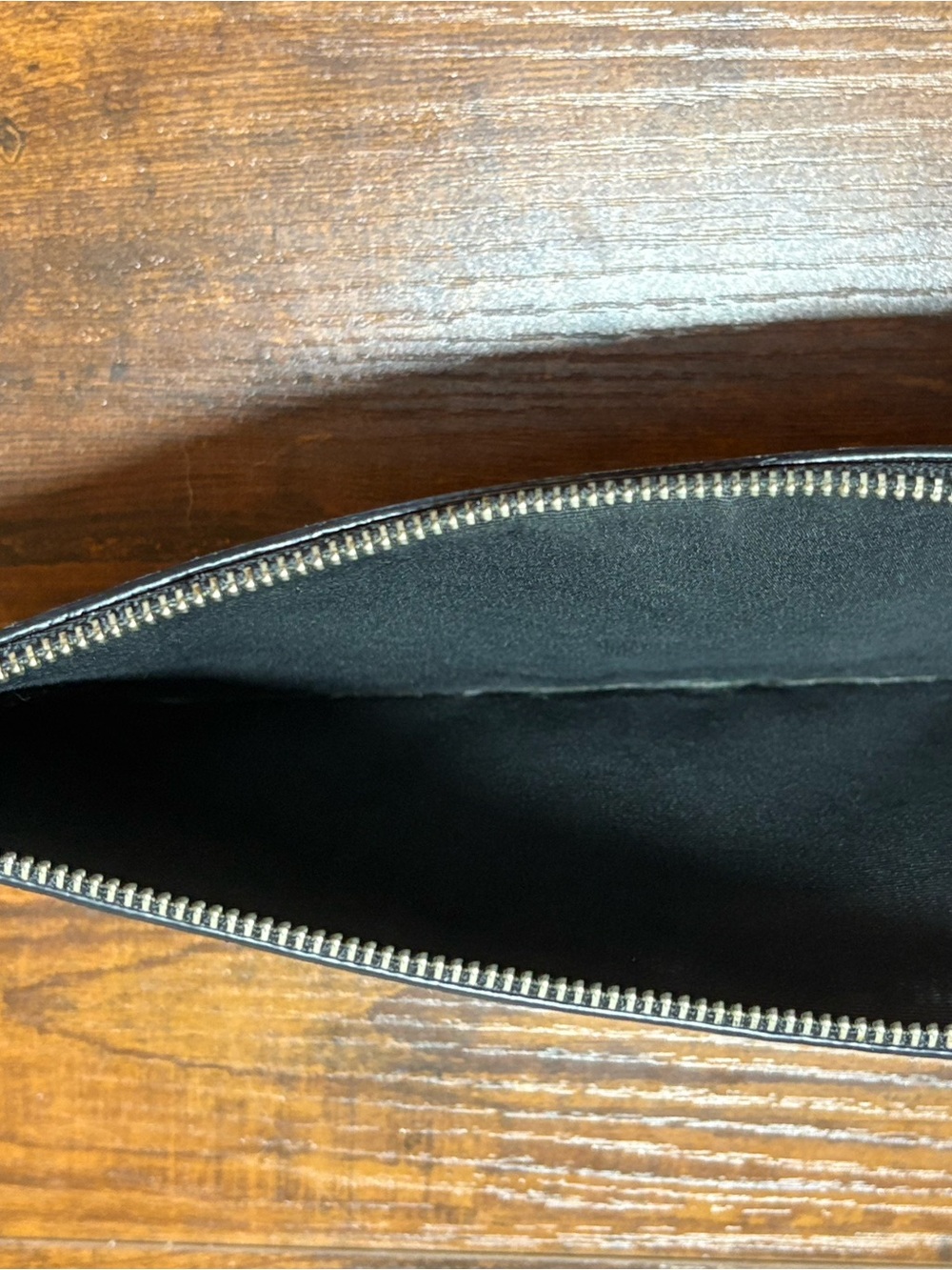 Coach Bleecker 50870 Black White Print Clutch - Picture 8 of 10